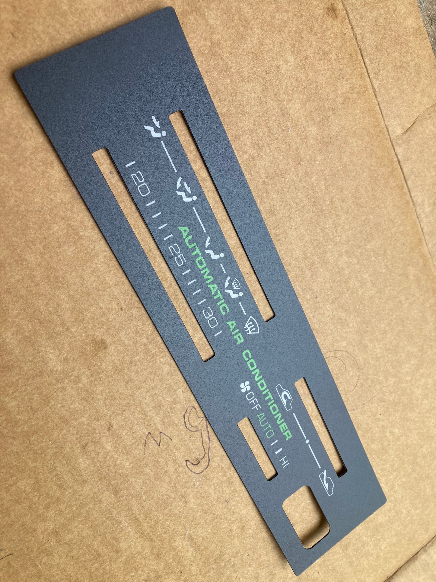 Toyota Sprinter AE86 Automatic AC decal