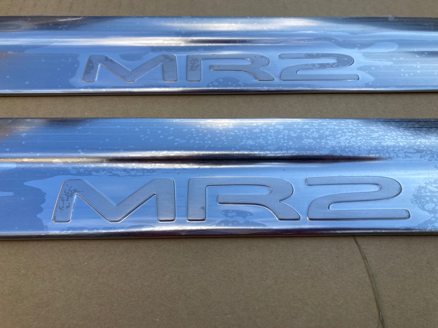 Toyota MR2 SW20 GT Anniversary sill scuff trims