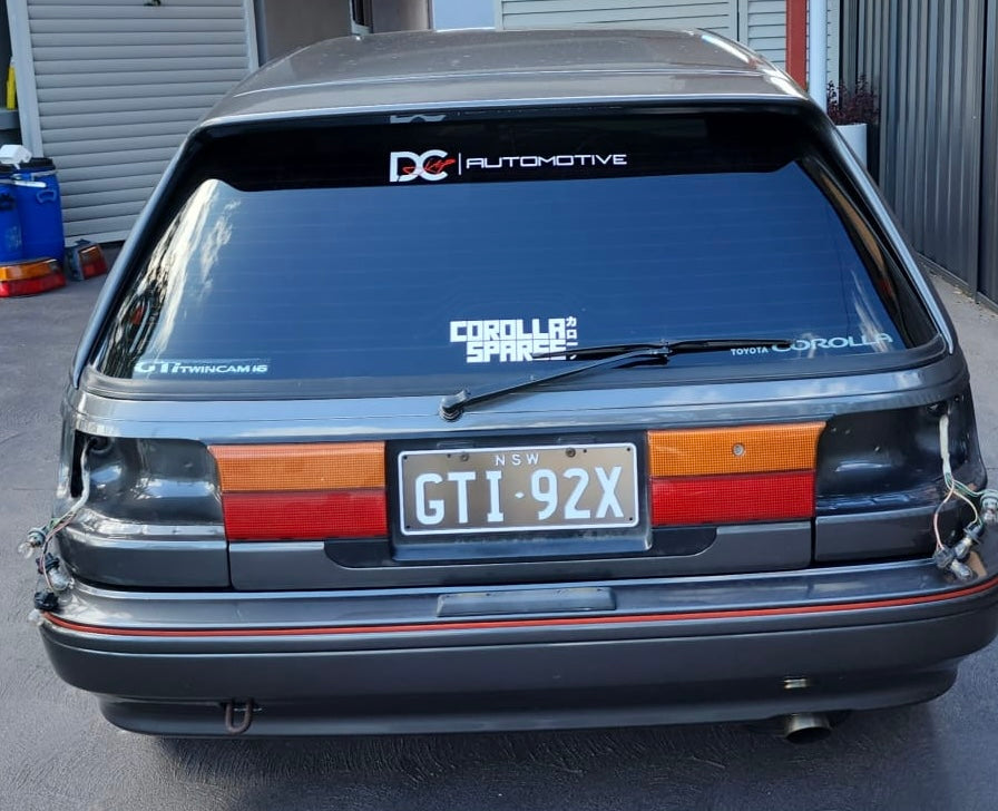 COROLLA SPARES STICKERS
