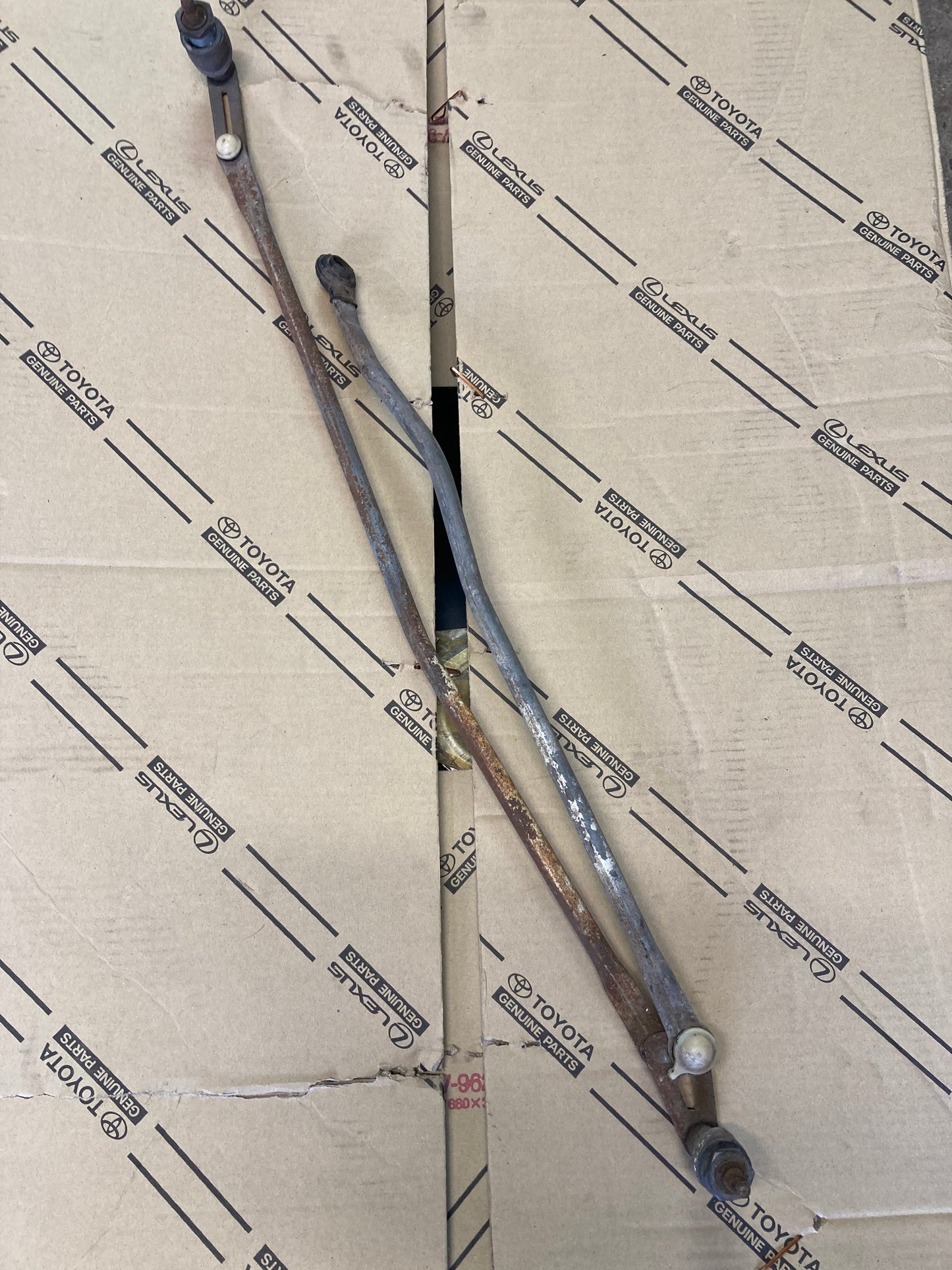 AE86 Sprinter wiper linkages