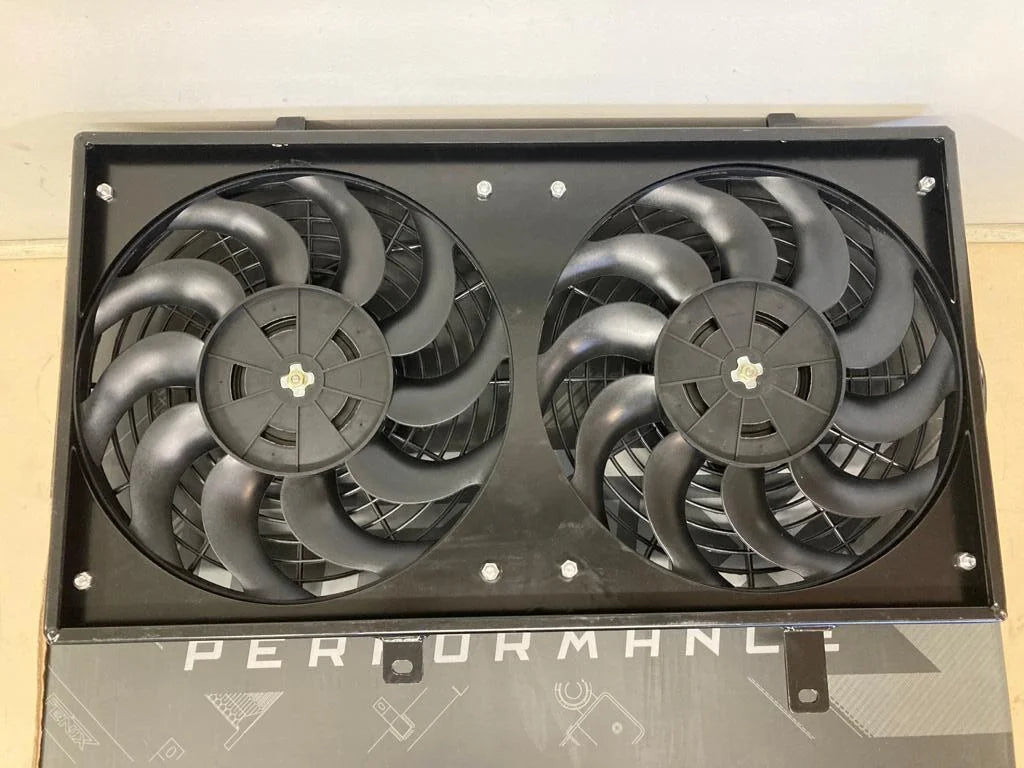 Ae80 Radiator Fan Unit Toyota Sprinter AE86 Fenix alloy radiator + twin thermo fan shroud kit ...